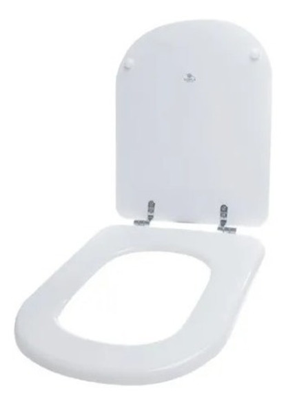 Tapa De Inodoro Madera Bari Herraje Metal - Derpla 0