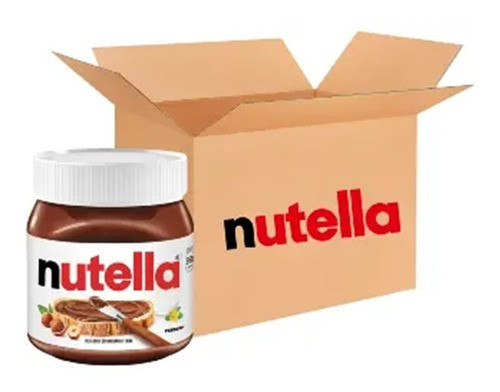 12 Unidades Nutella 350g De Avellana - Oferta Sweet Market 0