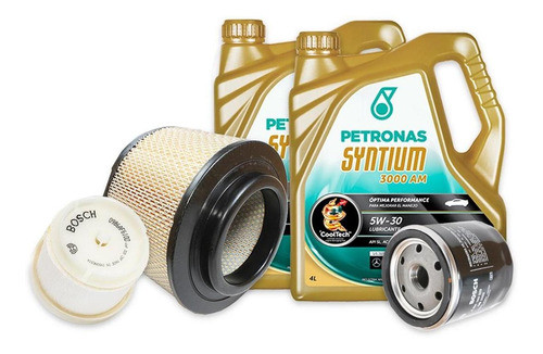 Kit Filtros + Aceite Syntium Toyota Hilux Pick Up 2.5td 05 0