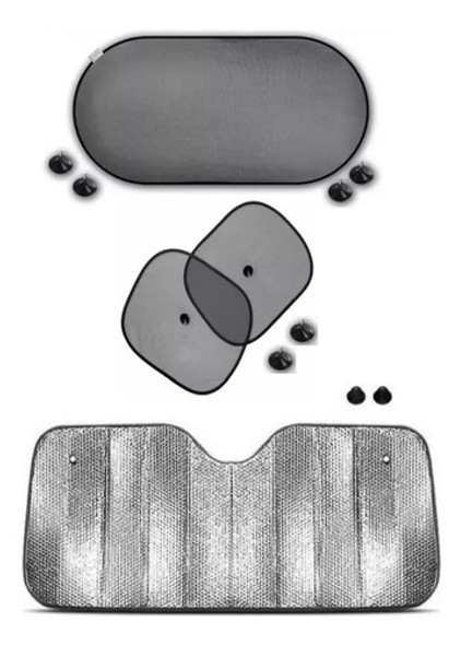 Kit X3 , Parasol Frontal , Luneta Y Laterales X2 0