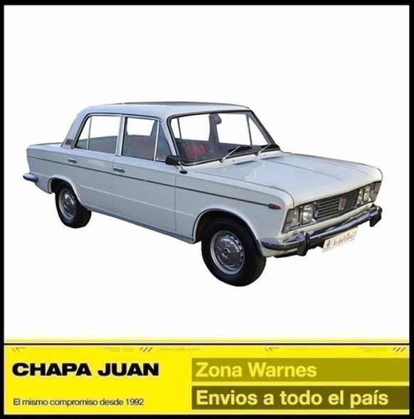 Juego Kit Paneles Puerta Traseros Fiat 125 / Fiat 1600 (x2) 1