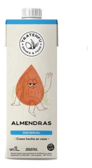 Leche De Almendras Original Tratenfu  X1lt. 0