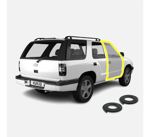 Burlete De Porton Chevrolet Blazer Por Unidad 0