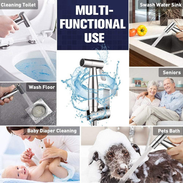 Kit De Bidé Portátil En Acero Inoxidable Para Bebés 1