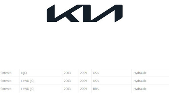 Precap Kia Sorento 03/09 Kit X2 1