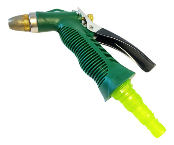 Pistola De Riego Punta Regador Pico Metal Manguera 1/2 3/4 0
