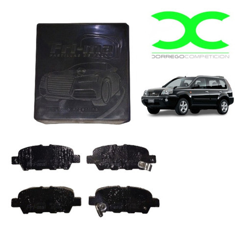 Pastillas De Freno Traseras Nissan X-trail 2007 / 2012 1