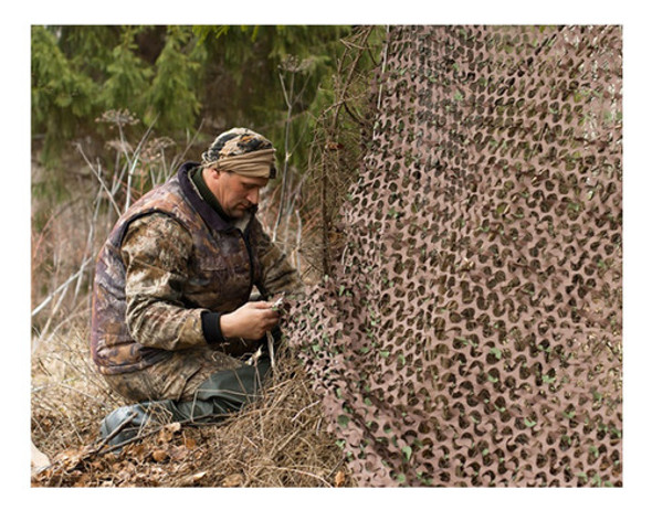 Red De Camuflaje Media Sombra Toldo 4,00 X 1,50 M 1