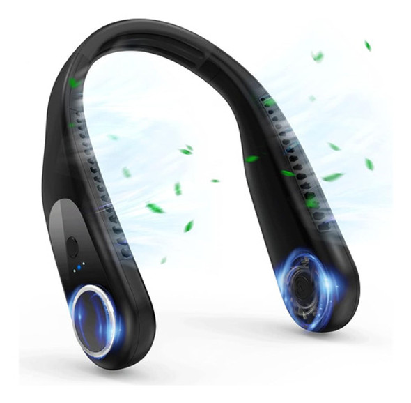 Hoizoxee 4000mah Ventilador Portátil, Ventilador De Cuello S 0
