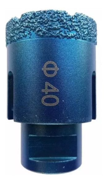 Copa Diamantada 40mm Amoladora Ceramica Porcelanato Marmol 0