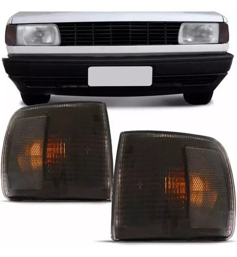 2 Faros Delanteros De Giro Vw Senda Gol 91 92 93 94 95 Fume 0
