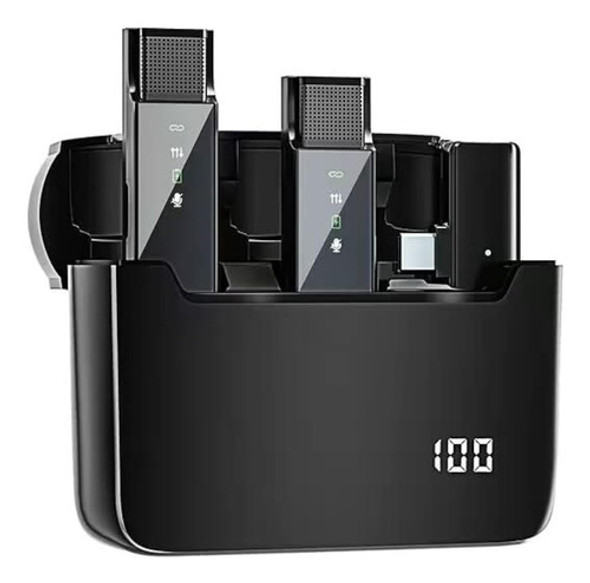 Paquete De 2 Micrófonos De Solapa Inalámbricos 0