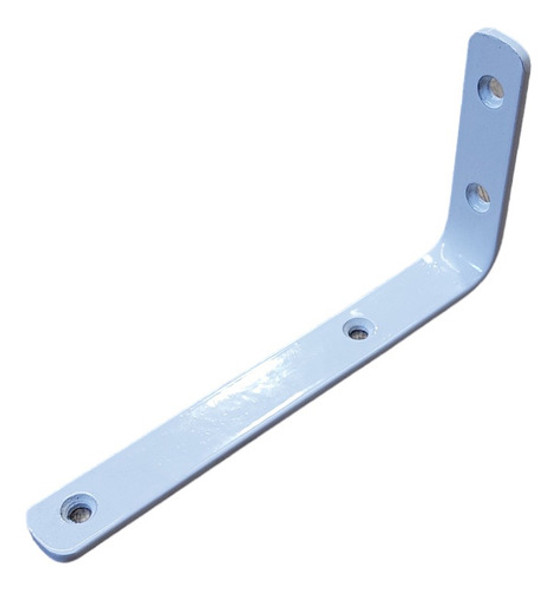 Mensula Escuadra Planchuela 15cm X 7.5cm Blanco X 2 Unidades 0