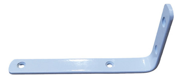 Mensula Escuadra Planchuela 15cm X 7.5cm Blanco X 2 Unidades 1