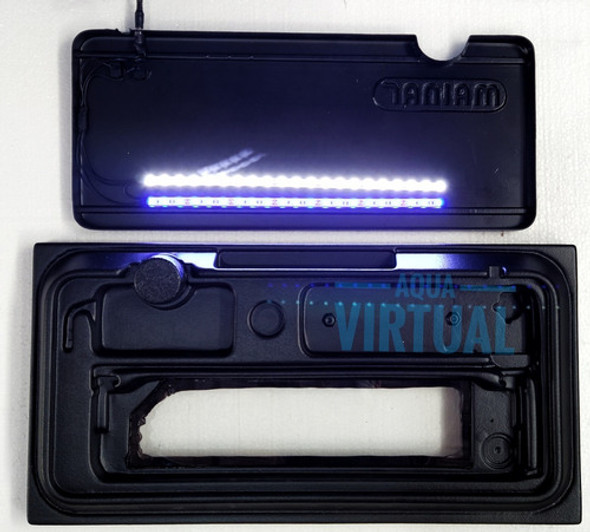 Tapa Plafon Mainar P/ Pecera 40x20 Con Leds Luz De Luna 0