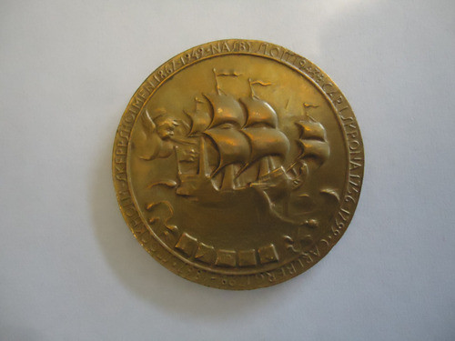 Medalla De La Marina De Suecia 200 Años 1756-1956 (mon) 0