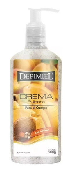 Depimiel Crema Exfoliante Pulidora Cuerpo Con Apricot 500g 0