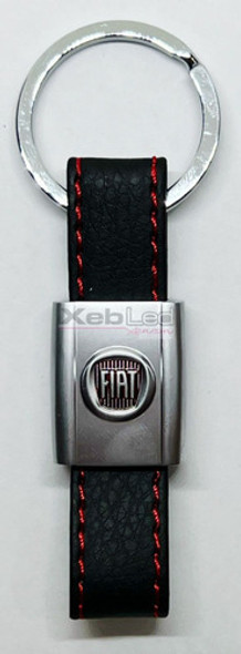 Llavero De Cuero Tuning Marca Fiat - Xeb Led 0