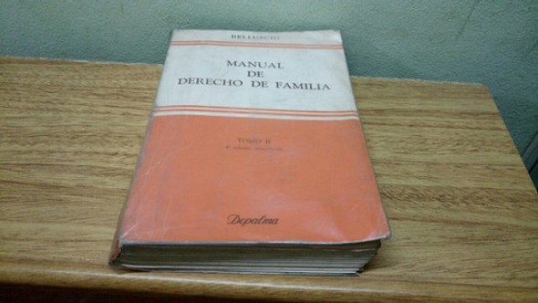 Libro: Manual De Derecho De Familia Augusto Cesar Belluscio 1