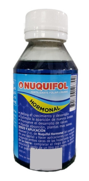 Nuquifol Hormonal 125cc Fertilizante Liquido Npk 10%-5%-7% 1