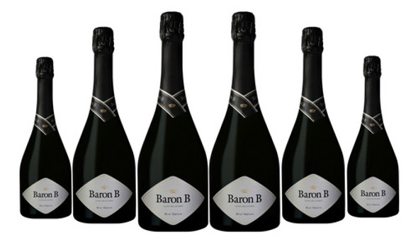Champagne Baron B Brut Nature X 750 Ml. Pack Caja X 6. 0