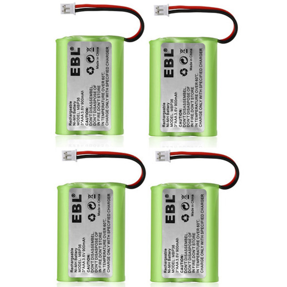 4 X 3.6v 900mah Batería De Monitor De Bebé Para Motorola Mbp 0