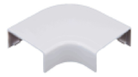 Pack X5 Accesorio Curva Plana Cablecanal 13x7 Schneider 0