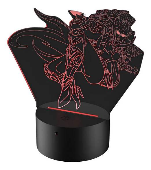 LED Lamp – Vayne League of Legends, Black Base with Remote Control
