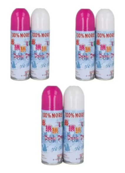 Espuma En Spray 288 Ml Cotillon X6 Unidades 0