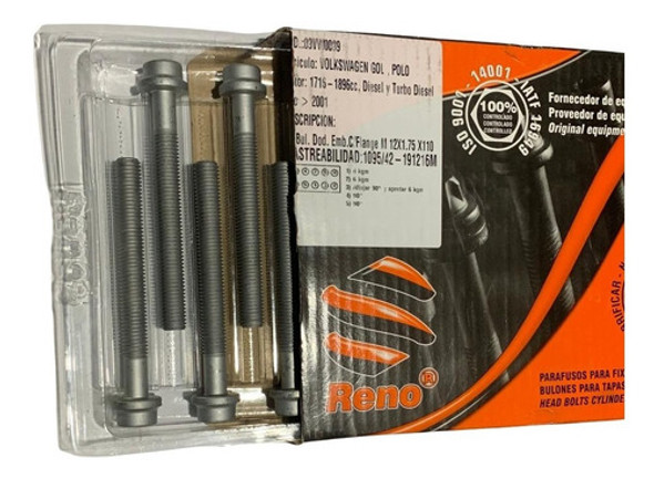 Tornillos Tapa De Cilindros Vw Caddy Polo 1.9 Diesel 0