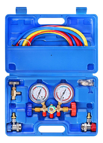 Kit De Herramientas De Medidor De Diagnóstico De Aire Acondi 0