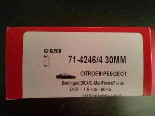 Metales De Biela Dv6 Berlingo-partner-307-c3-c4  1.6 Hdi 16 0