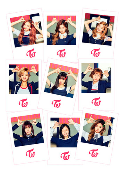 Kit De 9 Fotos Polaroid Twice - Signal - Calidad Premium !!! 0