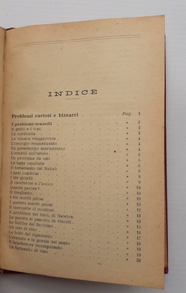 Antiguo Libro Matemática Curiosa Hoepi 2° Edición Ro 055 1
