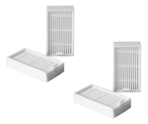 Kit 4 Filtro Hepa Repuestos Aspiradora Robot Ava - Caballito 0