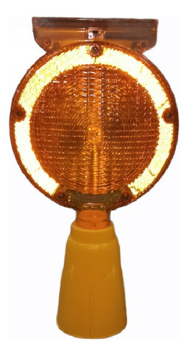 Reflector Solar Grande Para Cono - Seguridad Vial 0