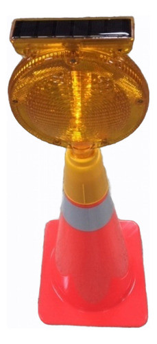Reflector Solar Grande Para Cono - Seguridad Vial 1