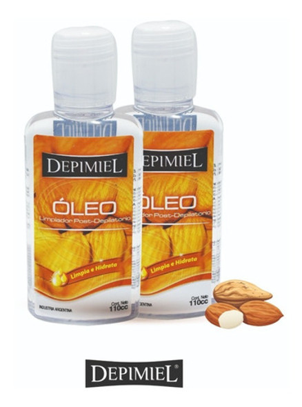 Depimiel - Óleo Limpiador Post-depilatorio X 110 Cc Kit X 2 0