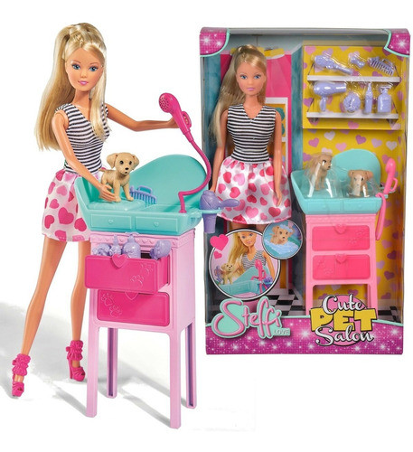 Muñeca Steffi Sl Cute Pet Salón 105733266 0