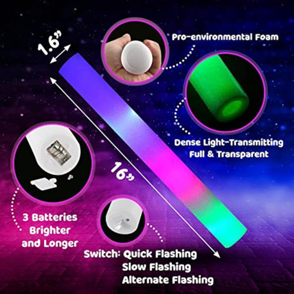 48 Piezas De Suministros De Fiesta Que Brillan En 1