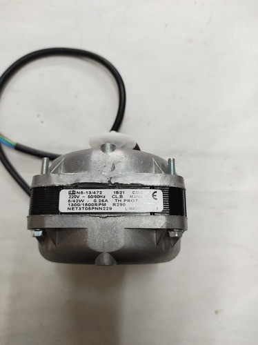 Motor Forzador Heladera Comercial Inelro 5/13 Elco 5/42w 1