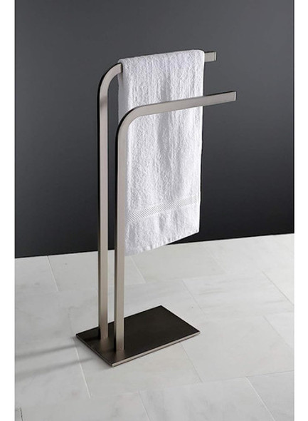 Kingston Brass Scc8008 Edenscape Toallero Independiente, Níq 1