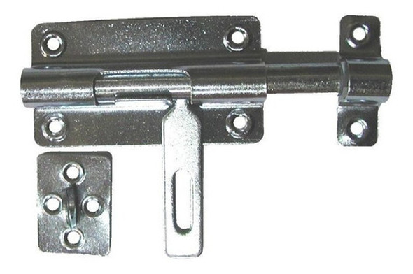 Pasador Máuser 90mm Con Porta Candado Puerta Código Pm90 0