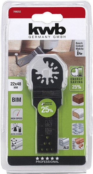 Hoja De Sierra De Inmersión Universal P/ Metal 22mm  Kwb 0