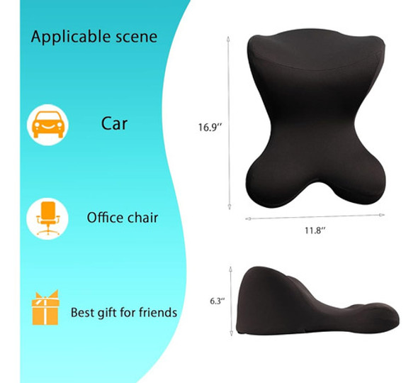 Almohada Para El Cuello Del Automóvil Newsty Para El Asiento 1