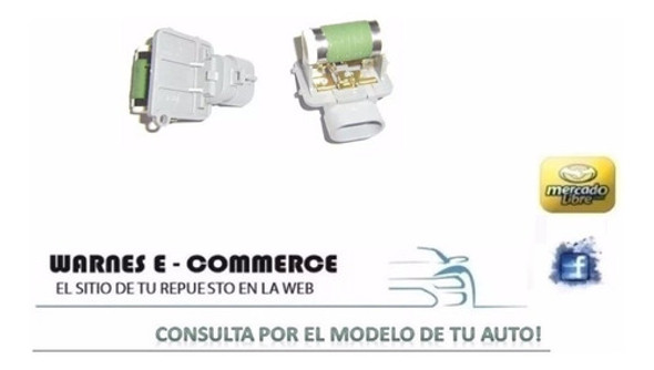 Resistencia Electroventilador Ford Ecosport Fiesta Max Ka 1