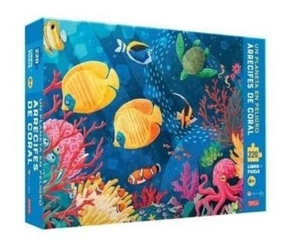 Un Planeta En Peligro Arrecifes De Coral Libro Mas Puzle 220 0