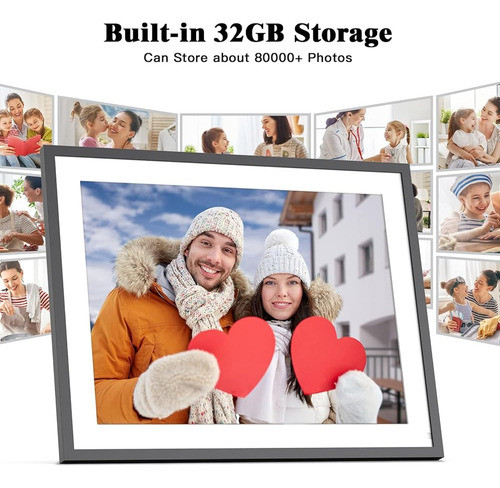Marco De Fotos Digital Grande De 17 Pulgadas - Marcos De Fot 1