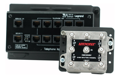 Legrand Onq Co1045 8x10 Modulo Combinado Rj45 Con Rj31x 0