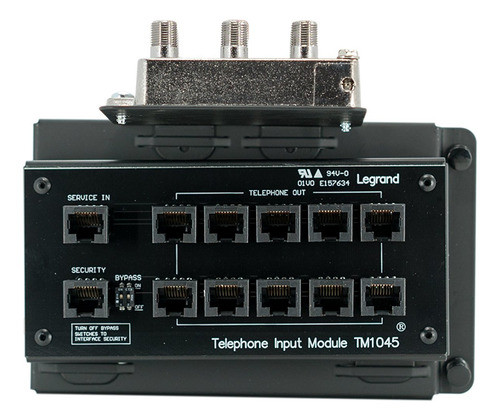 Legrand Onq Co1045 8x10 Modulo Combinado Rj45 Con Rj31x 1